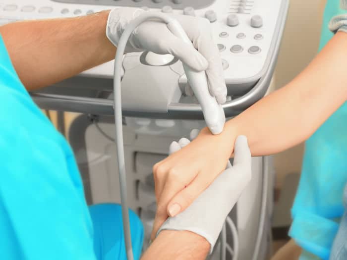 Lumps and Bumps is a small-part ultrasound that is useful to evaluate lumps and bumps that occur on the body. Ultrasound imaging can help determine the composition of a lump, distinguishing between a cyst and a benign and malignant tumour based on the shape, location, and echogenicity. An ultrasound examination quickly identifies masses with concerning features and provides rapid reassurance about common benign subcutaneous tumours (often large subcutaneous lipomas). Lumps and Bumps Scan Kings Heath Birmingham