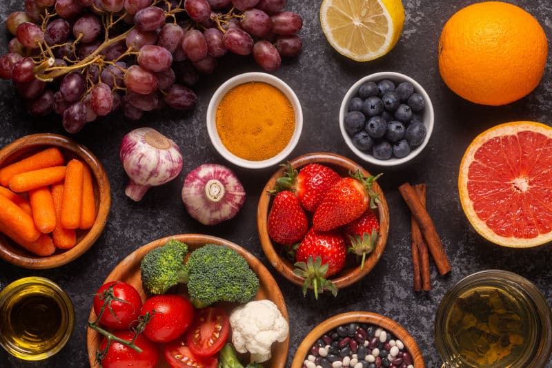 Diet plays a key role in cancer risk reduction Diet plays a key role in cancer risk reduction