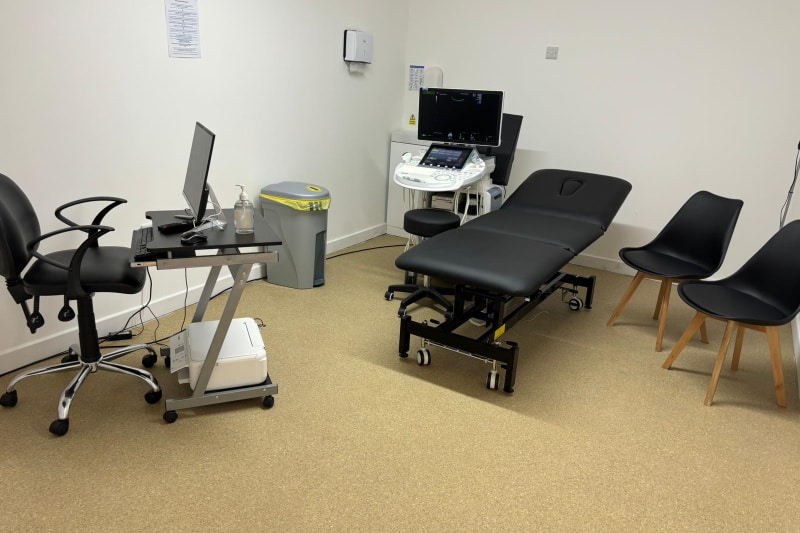 Private Scrotal Ultrasound Room at Universal Ultrasound Diagnostics Private Scrotal Ultrasound Room at Universal Ultrasound Diagnostics