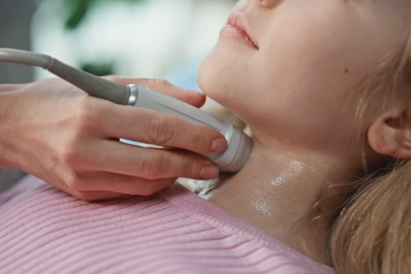 Paediatric thyroid scan in Birmingham