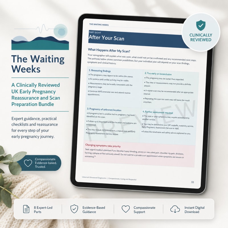 After scan preview The Waiting Weeks Digital Bundle