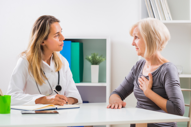 Breast scan next steps Patient seeing a doctor after a breast ultrasound scan