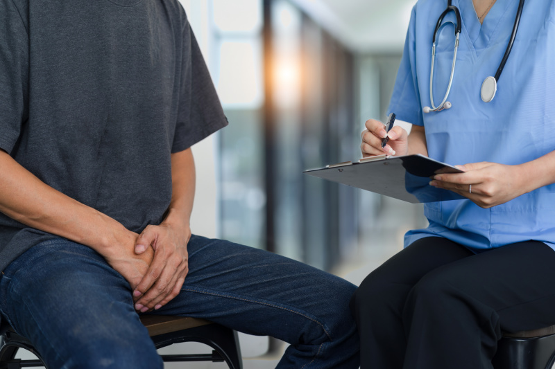 Testicular Pain that Needs Urgent Attention Man in testicular pain which needs urgent care